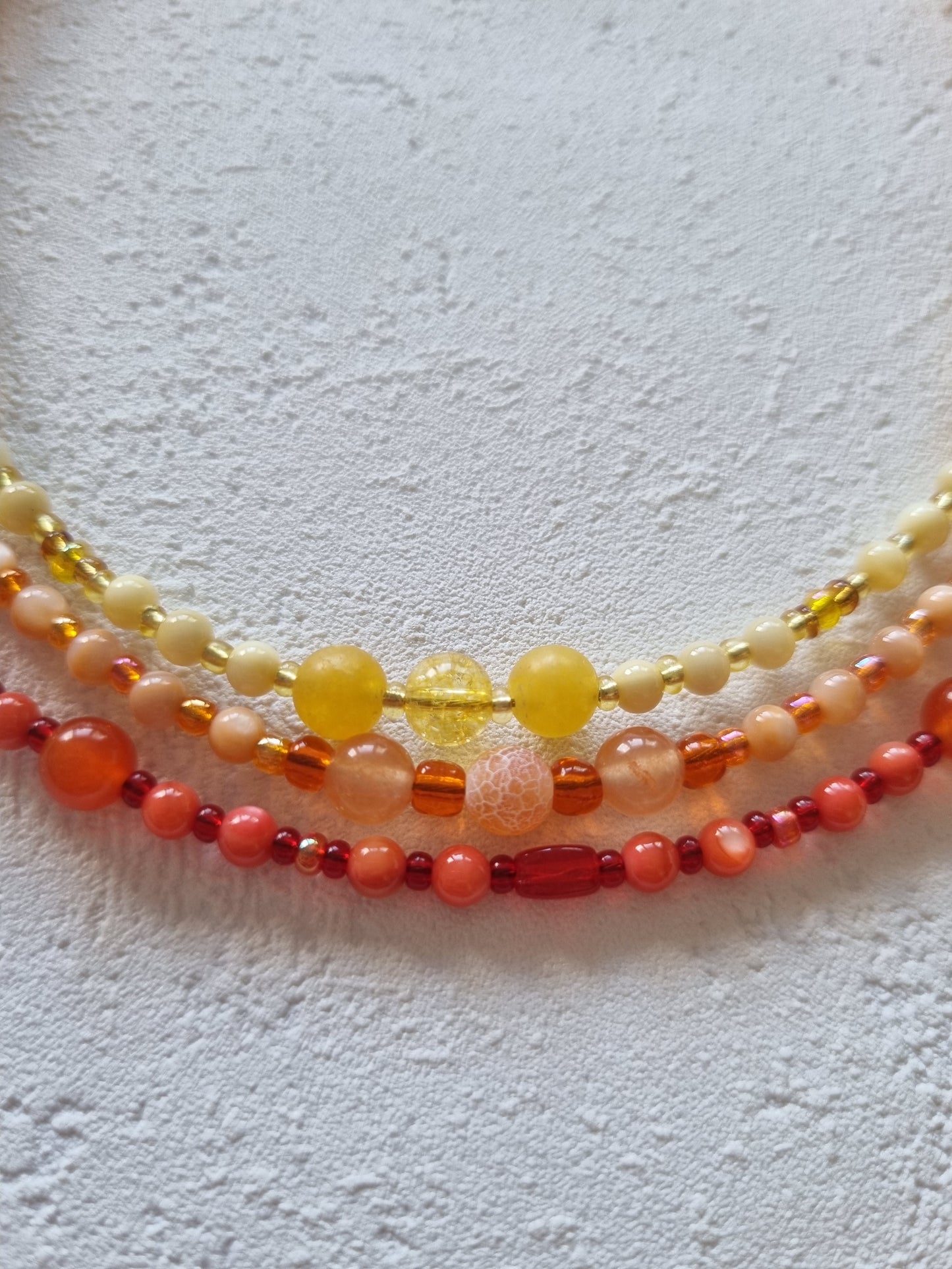Sacral Chakra Necklace (Orange)