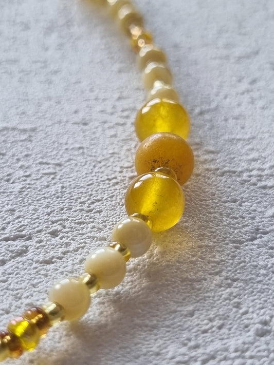 Solar Plexus Chakra Necklace (Yellow)